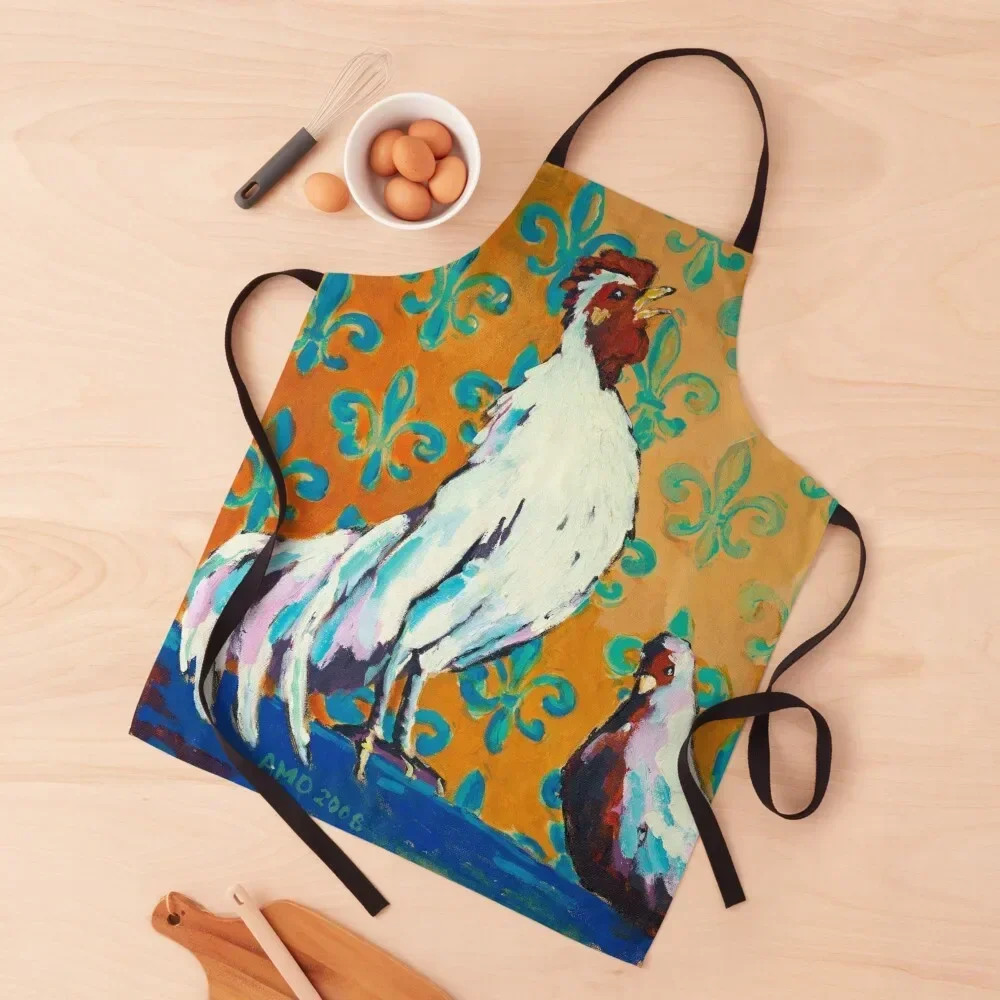

Codman Rooster Apron Kitchen Kawaii Accessories for women halloween Apron