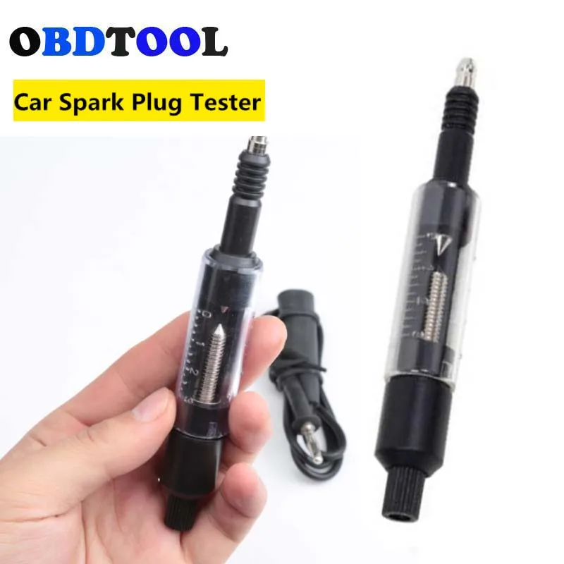 New Car Spark Range Test Spark Plugs Tester Wires Coils Diagnostic Tool Coil Ignition System Tester Fire Jumping Repair Tool