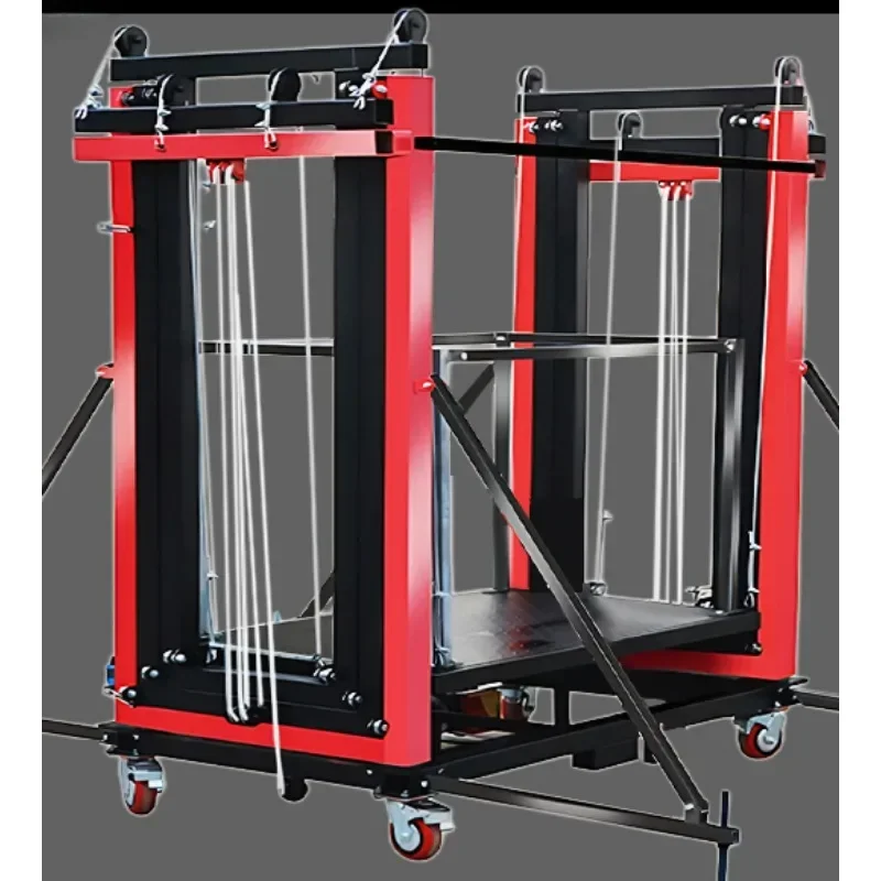 Electric scaffolding mobile lifting platform decoration folding automatic indoor and outdoor remote control elevator