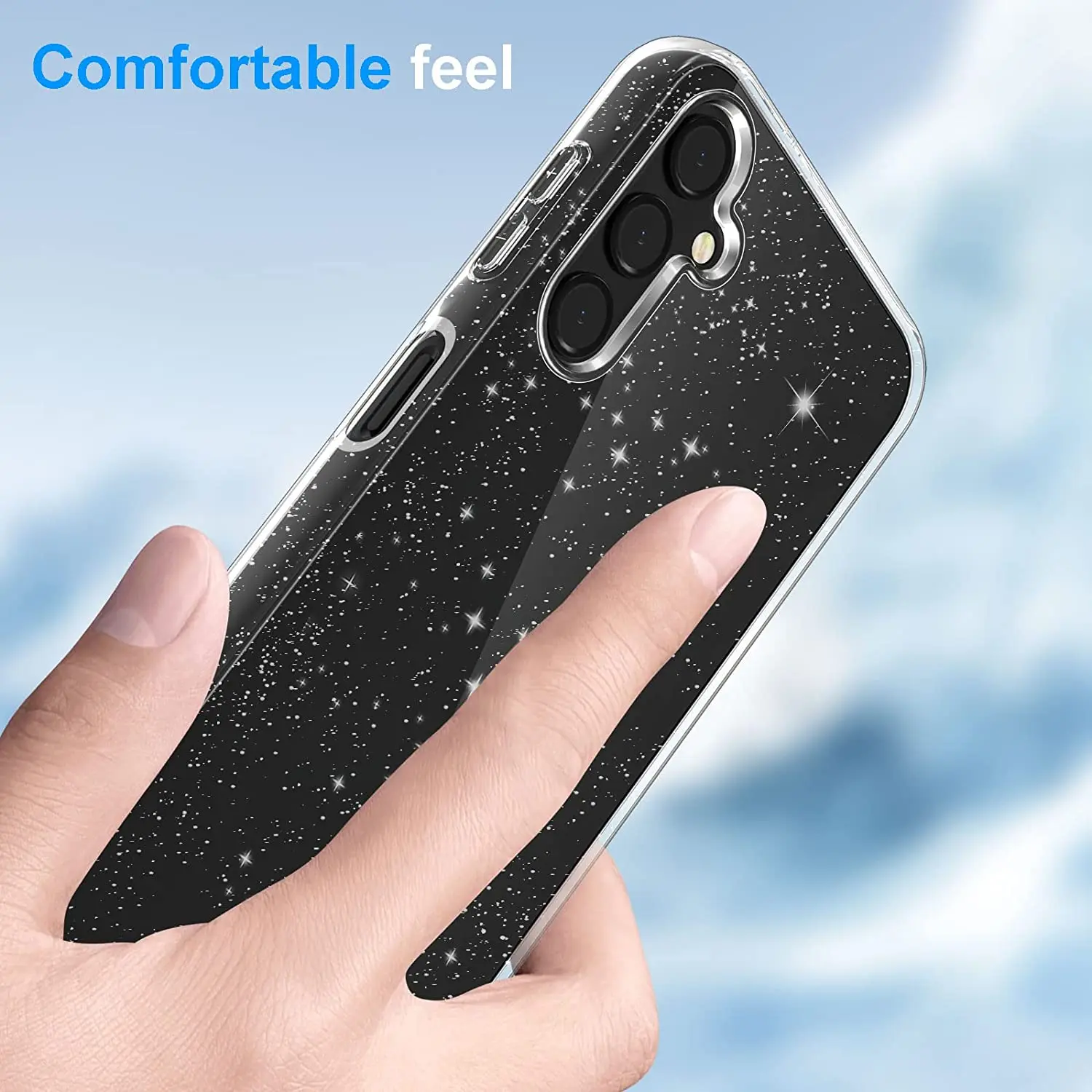 Glitter Case for Samsung Galaxy A55 A35 A14 5G A34 A54 S25 S23 Ultra S24 S22 Plus S21 FE S20 A53 A33 A32 Phone Cover Accessories - náhled 2