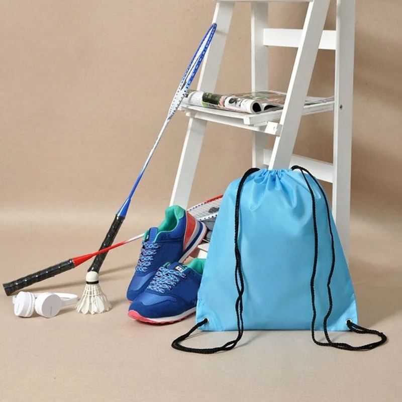 Travel Storage Bag Shoe Organization Storage Bag Drawstring Waterproof Backpack Travel Oxford Cloth Strap Pocket Mini Backpack
