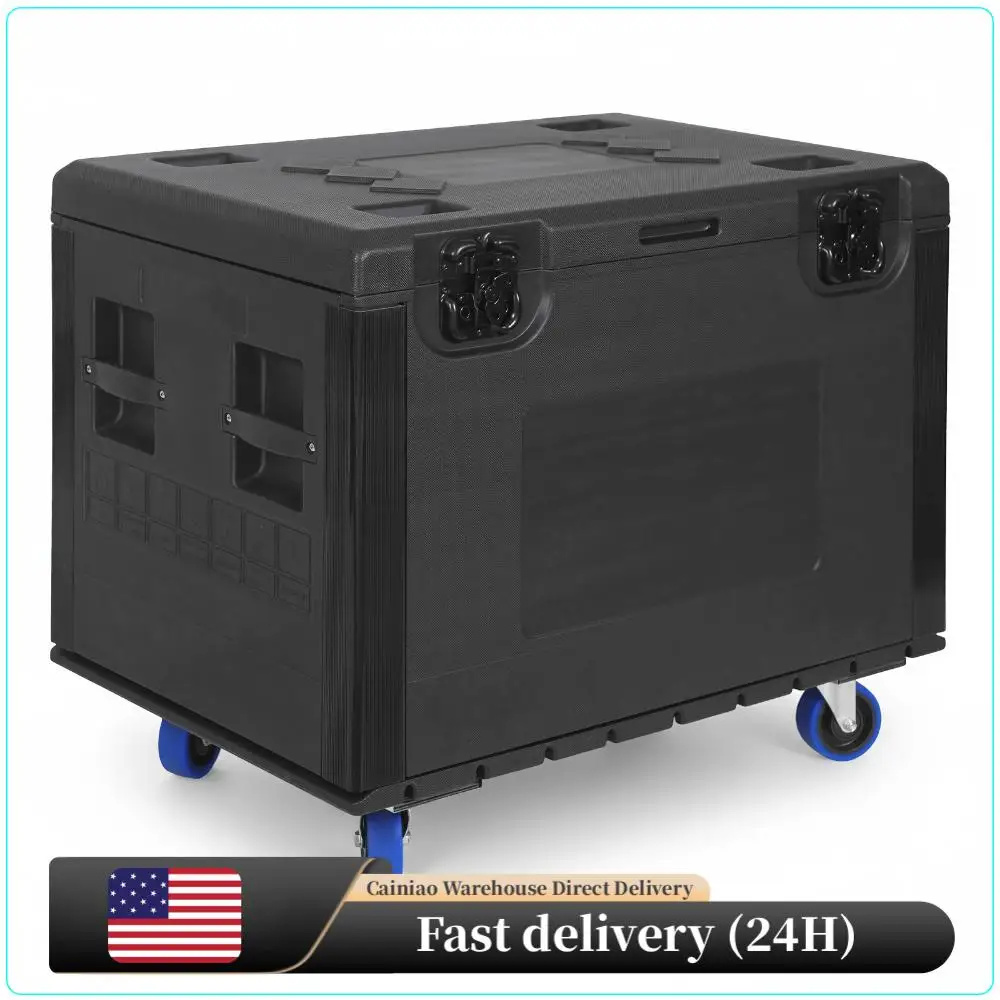 

Универсальный защитный кейс с ручкой и колесами, водонепроницаемый, для хранения и транспортировки профессионального аудио- и DJ-оборудования