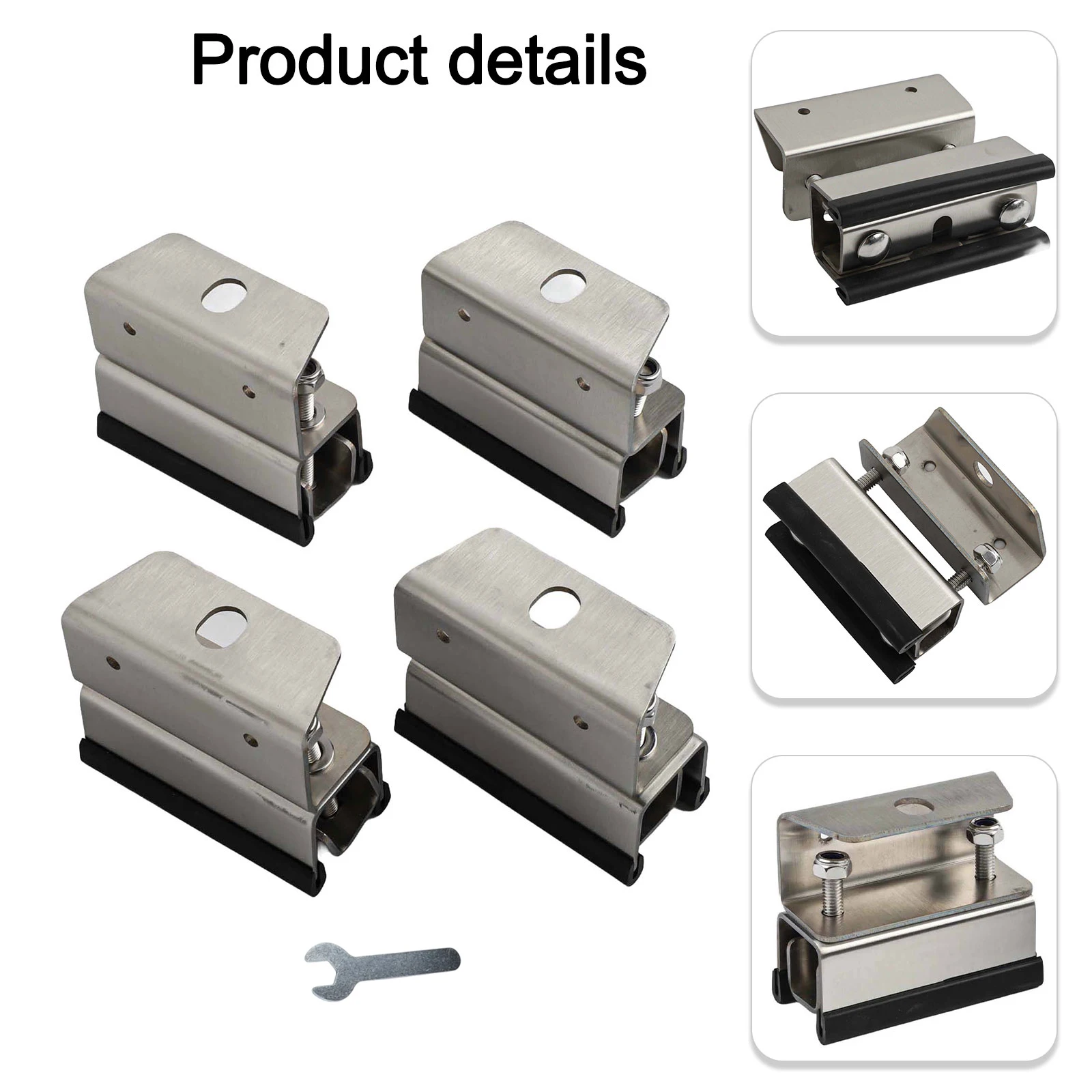 4/6 Pack Van Roof Rack Mounting For PROMASTER For Boxer For DUCATO For JUMPER Stainless Steel Photovoltaic Brackets Roof Rack