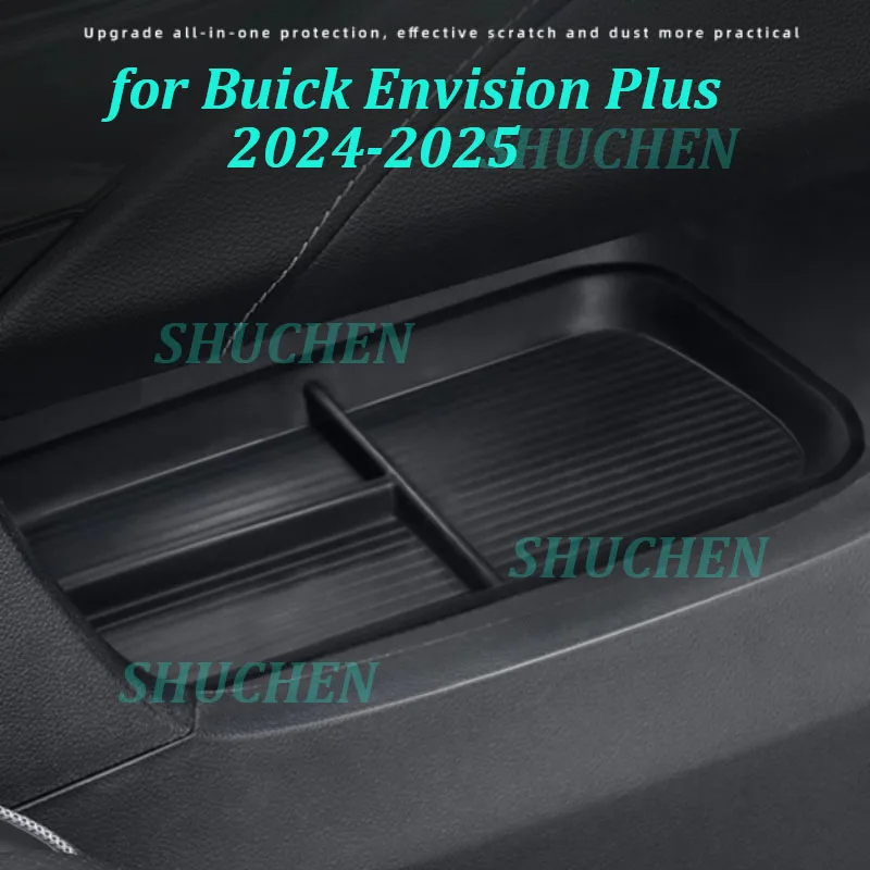 

Автомобильный ящик для хранения под центральной консолью для Buick Envision Plus 2021-2025, чехол-подлокотник из ТПЭ, аксессуары для интерьера