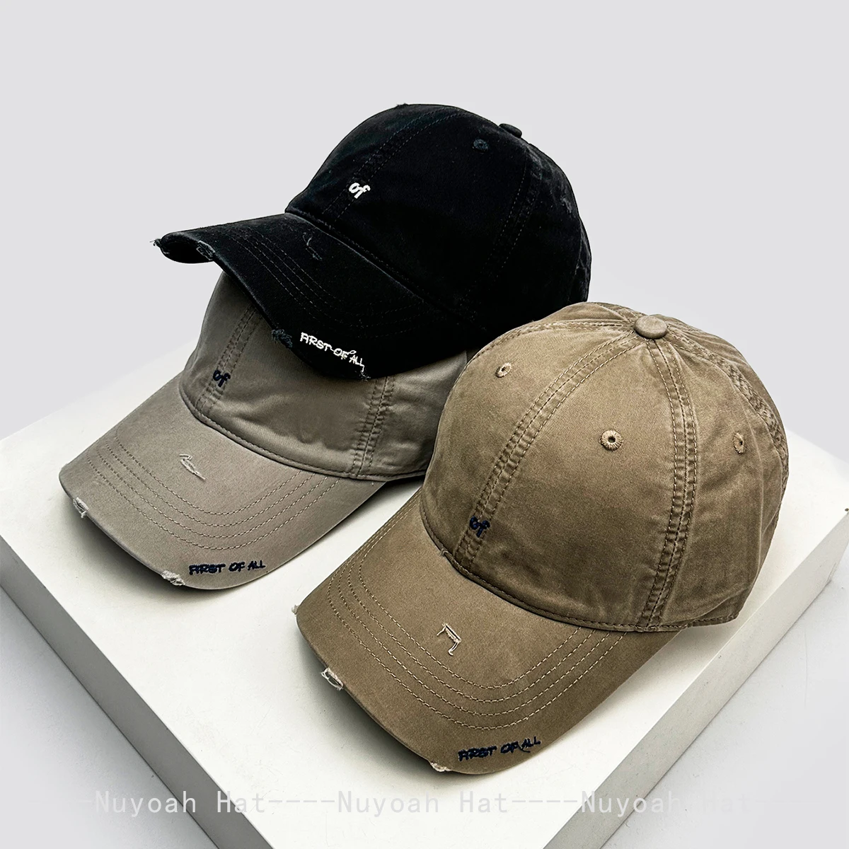 Nouvelles casquettes de baseball unisexes brodées de lettres, style rétro, polyvalentes, pare-soleil, tendance urbaine