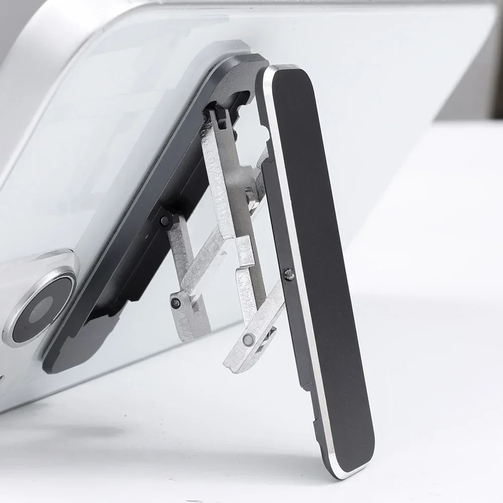 Portable Mini Phone Kickstand Desktop Folding Invisible Metal Cellphone Holder Stand Ultra-Thin Multi-Function Phone Bracket