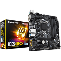 NEW Gigabyte B365M DS3H Gaming Motherboard Supports 9th and 8th Gen Core Processors with B365 Chipset LGA 1151 Socket