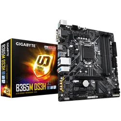 NEW Gigabyte B365M DS3H Gaming Motherboard Supports 9th and 8th Gen Core Processors with B365 Chipset LGA 1151 Socket