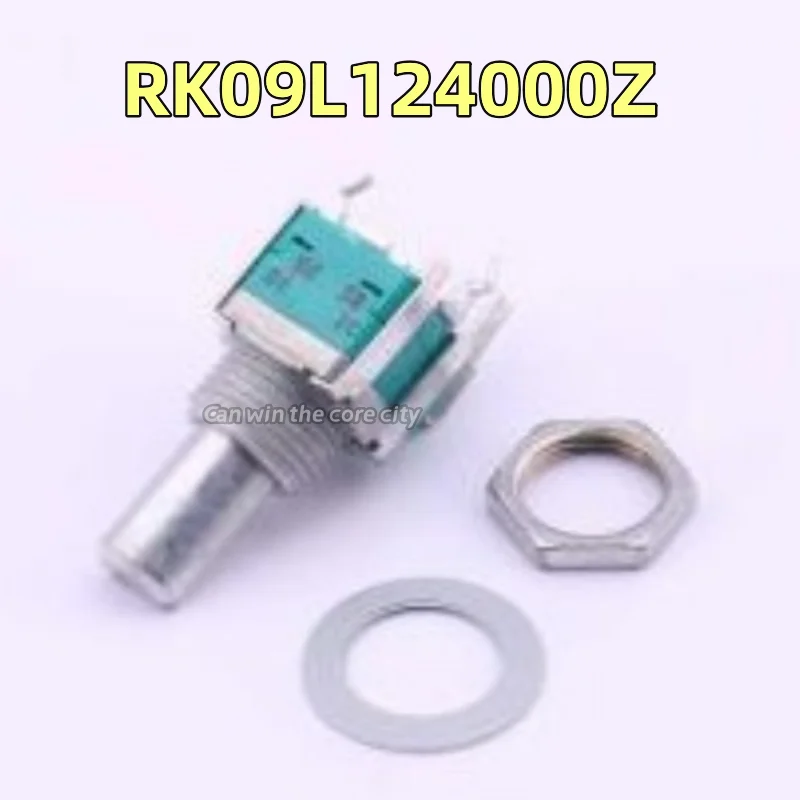 3 pieces RK09L124000Z Japanese ALPS Alpine precision potentiometer double B50K band with a midpoint axis length of 15MM