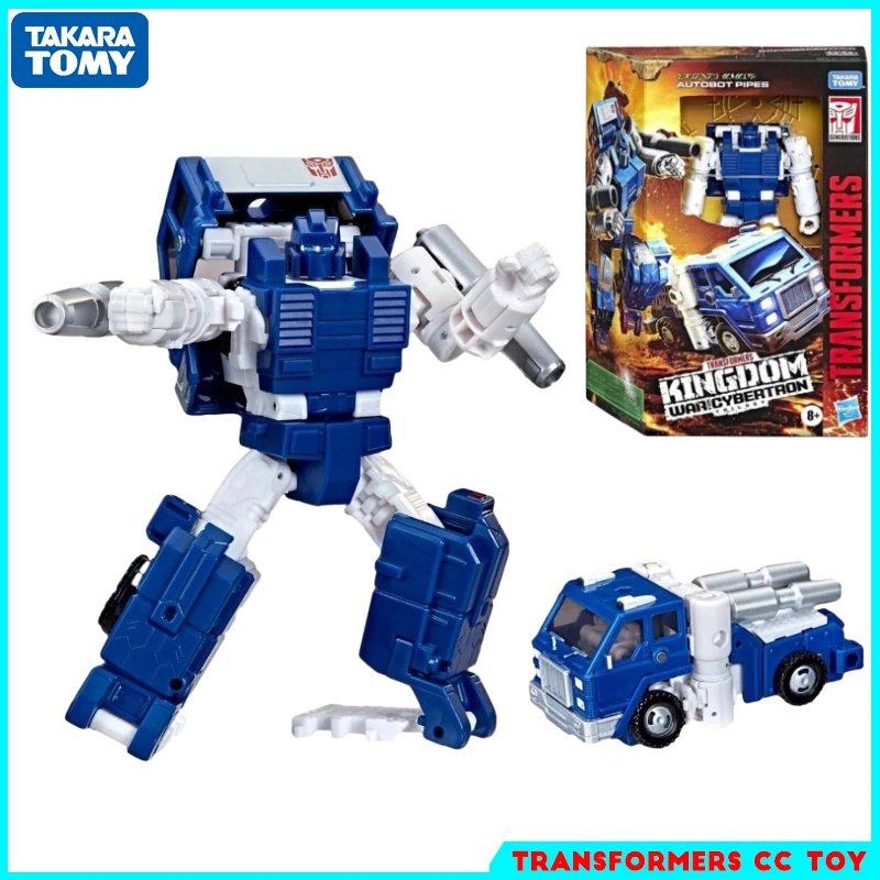 

In stock Takara Tomy Transformers Kingdom series WFC-K32 autobot pipes action figures robot toys collection hobbies collectibles