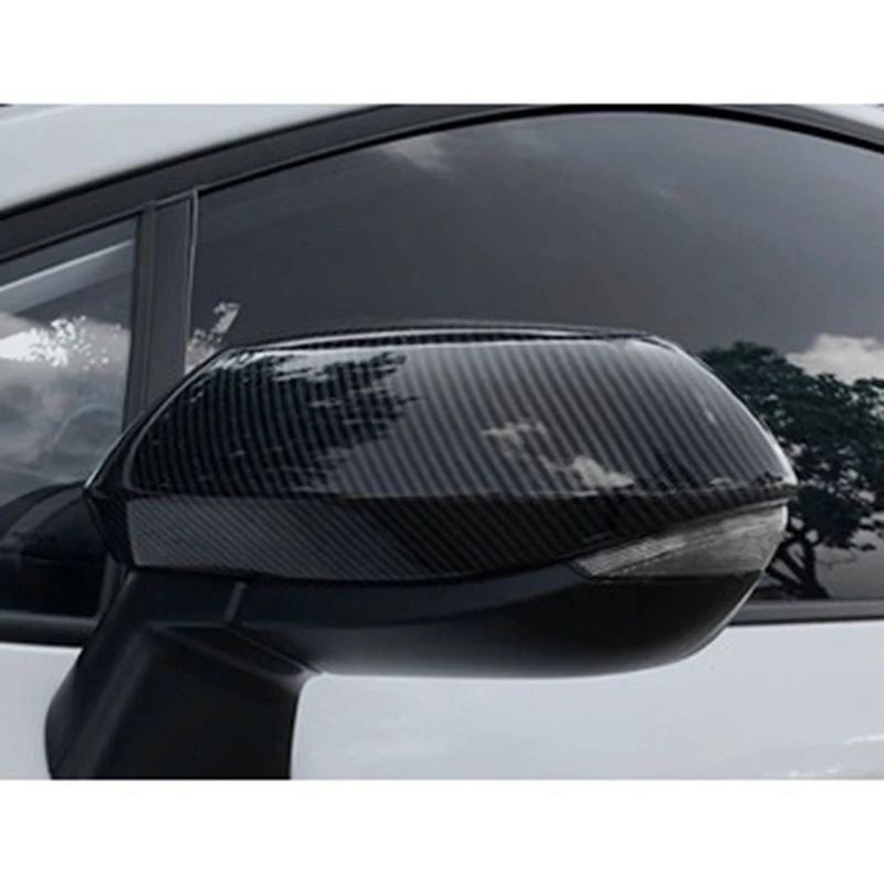 Car Carbon Fiber Rear View Mirror Cover Trim Side Wing Mirror Caps For Toyota Corolla Levin 2019-2021