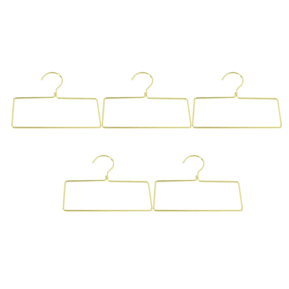 

5pcs Square Hangers Material Creative Design For Home Wardrobe Clothes Racks Scarf Towel Underwear Tie