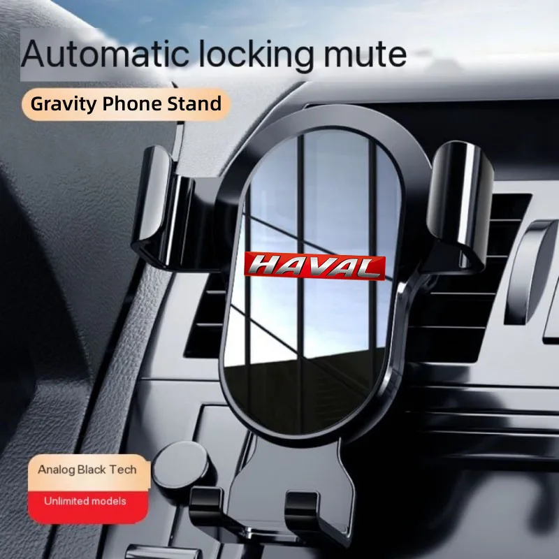 

Gravity Car Phone Holder Air Vent Universal for Haval H6 H2 H3 H9 M6 F7 F7X Jolion Car Support Clip Mount Holder Stand