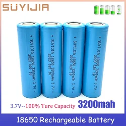 3.7V 3200mAh 18650 battery original lithium battery cells Li-ion Rechargeable Batteries actual capacity power  electric tools