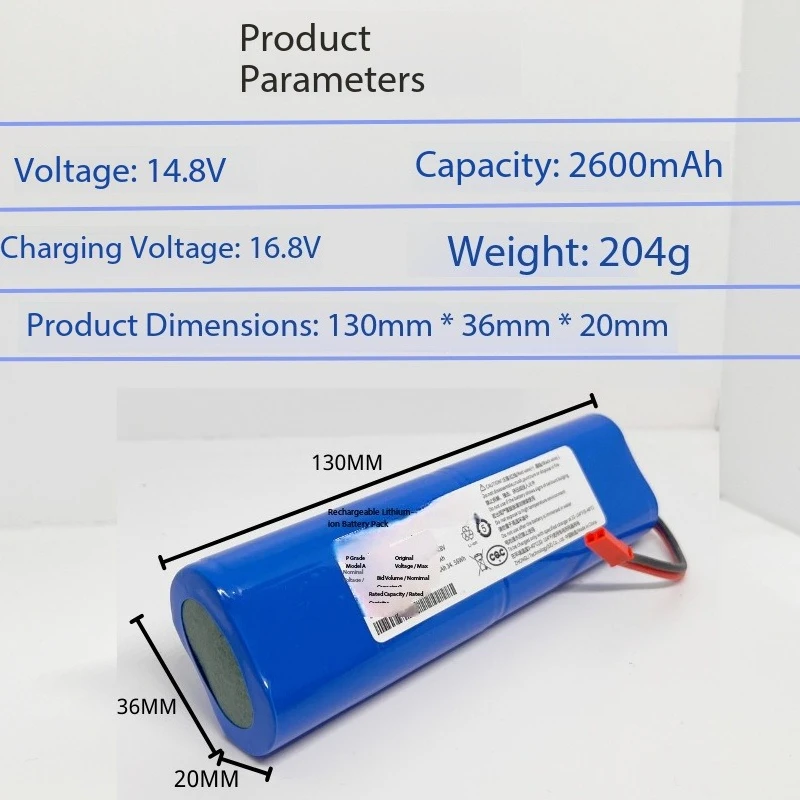 Long Runtime Lithium Battery For ILIFE DF45 DF43 V3 PLUS V50 X750 Smart V5 Spro Robot Vacuum Replacement