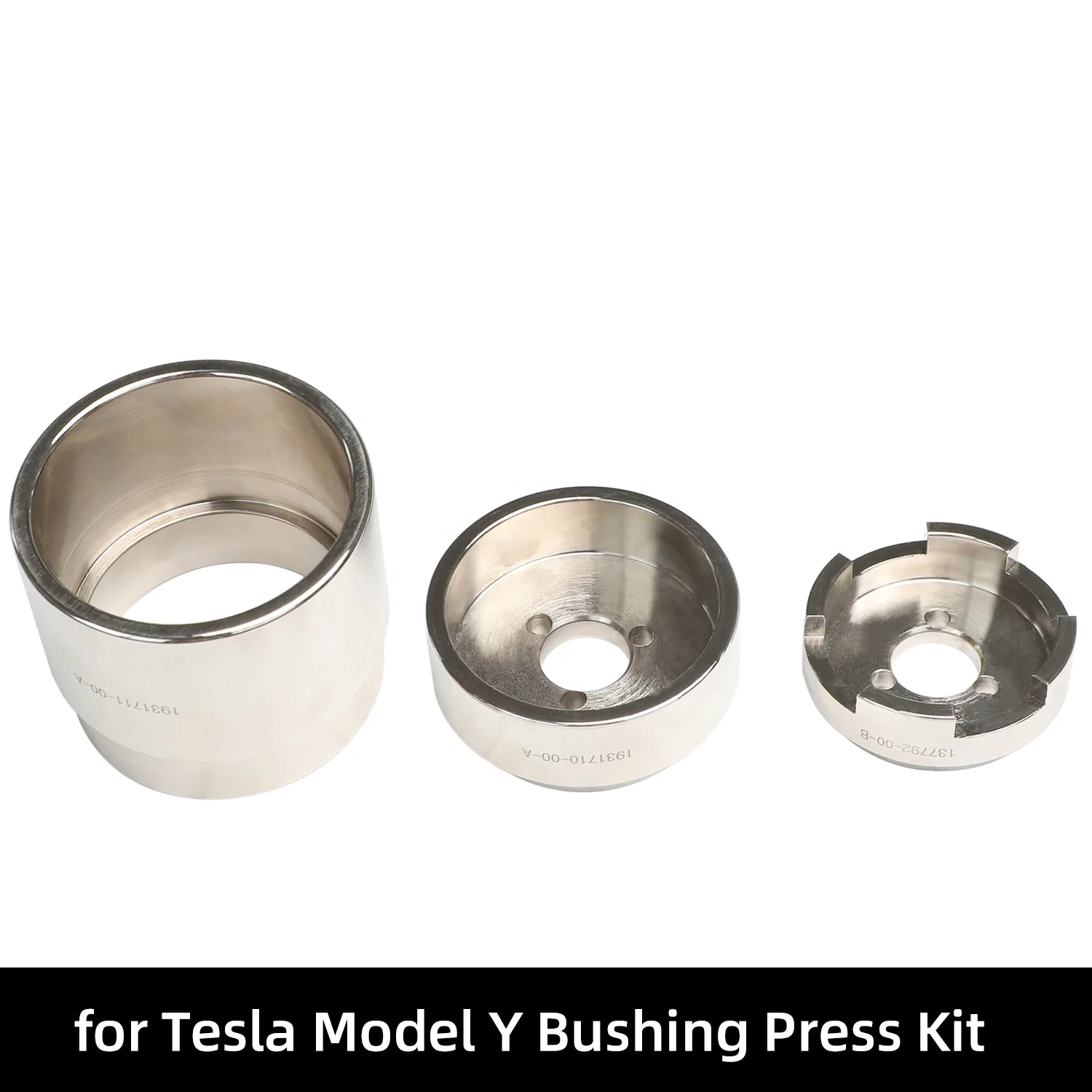 For Tesla Model Y Rear Suspension Lower Control Arm Bushing Removal Install Tool Bushing Press Kit 1931711-00-A 1931710-00-A