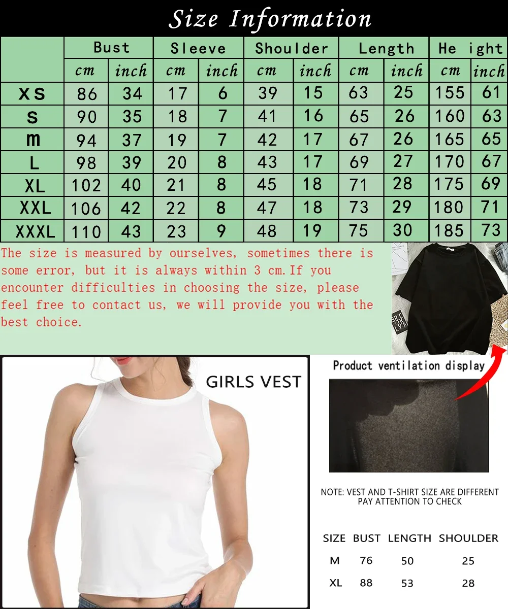 Vintage T-shirts Women Short Sleeve Shirt Women Man Hip Hop Short Sleeve Streetwear Harajuku Oversized T-shirt Clothes Tee