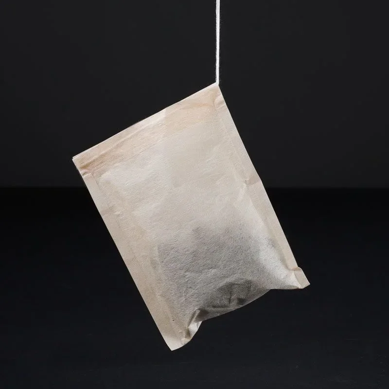 Teabags de papel descartáveis com String Heal Seal, biodegradável, sacos de filtro de chá, cordão vazio, especiarias, folhas soltas, chá em pó, lotes