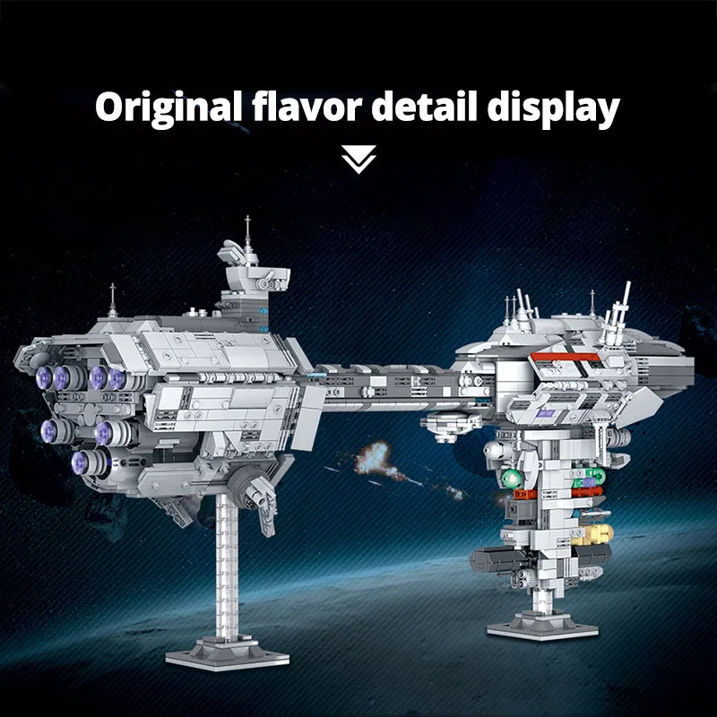 IN STOCK MOC 57273 Nebulon B Escort Frigate Creative Star Space 2070pcs Compatible Building Blocks Bricks Toys Gifts