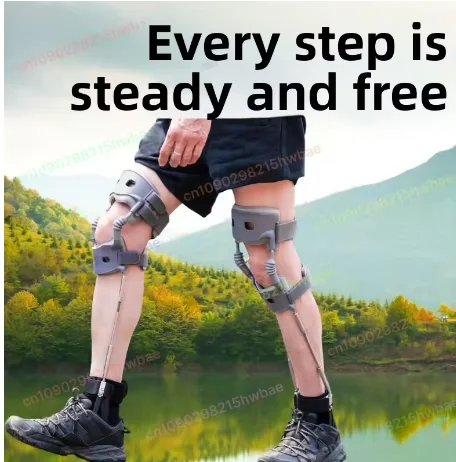 

Mountain Climbing Exoskeleton For Elderly Pressure Relief Knee Support Walking Aid Rehabilitation Therapy Supply