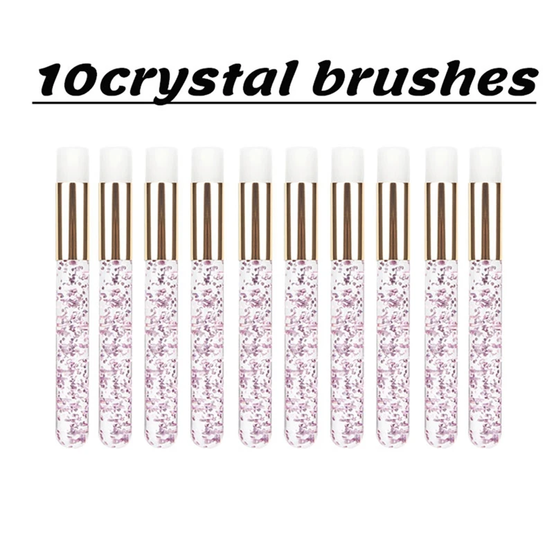 Crystal Bar Nose Brush Acne Blackhead Cleaning Brush Aluminum Tube Manual Cleansing Brush