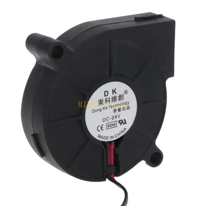 5V/12V/24V 용 프린터 오일 베어링 송풍기 2 핀 오일 베어링 냉각 팬 최고의 판매