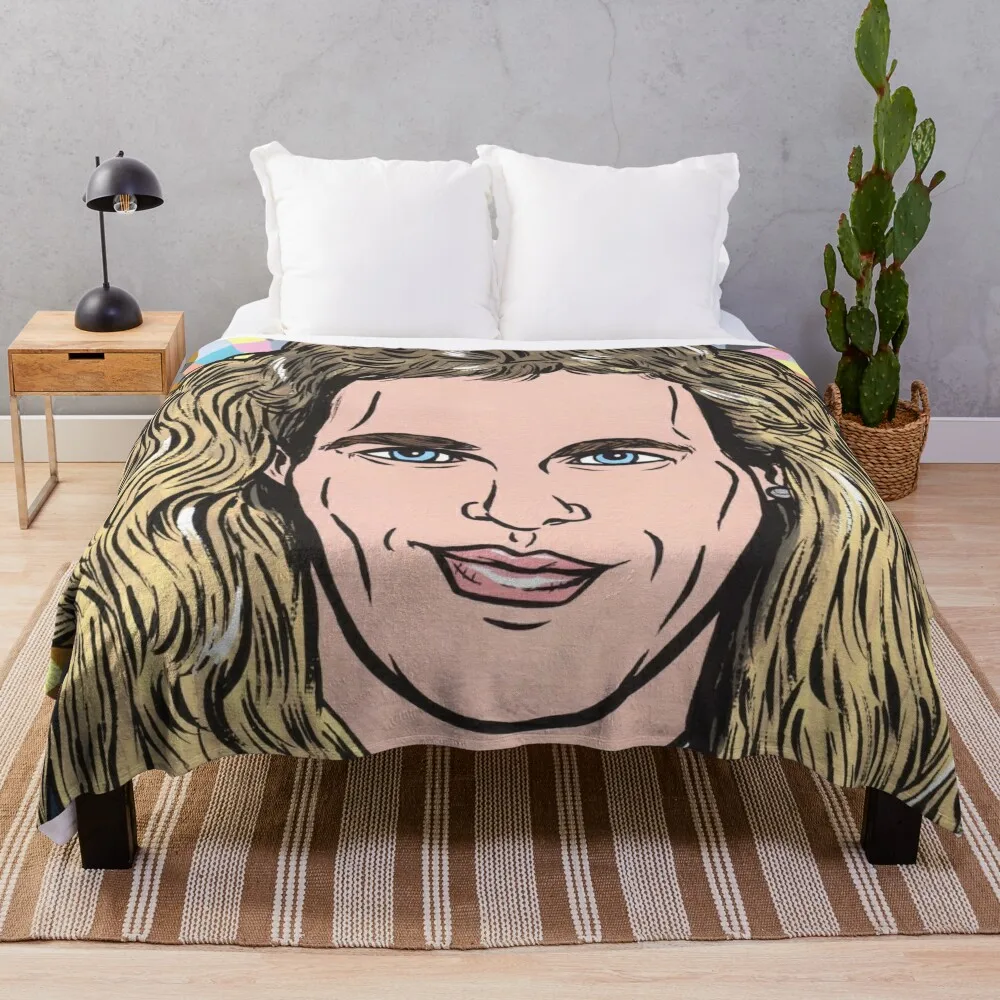 Michael Bolton Throw Blanket Custom Hairy Luxury Brand cosplay anime Blankets