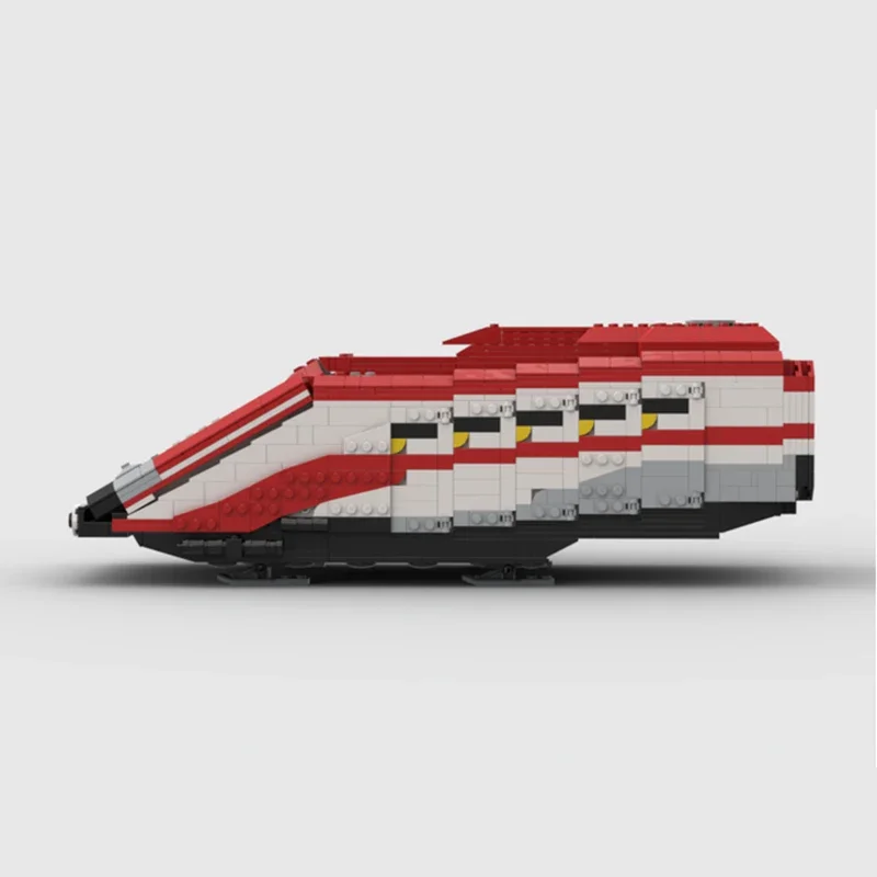 Moc Building Bricks modello di auto militare Space Combat Vehicle Technology blocchi modulari regali giocattoli per bambini set fai da te assemblaggio