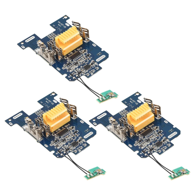 Najlepsze 3 szt. BL1830 akumulator litowo-jonowy BMS PCB tablica zabezpieczająca ładowanie do elektronarzędzi Makita 18V BL1815 BL1860 LXT400 Bl1850