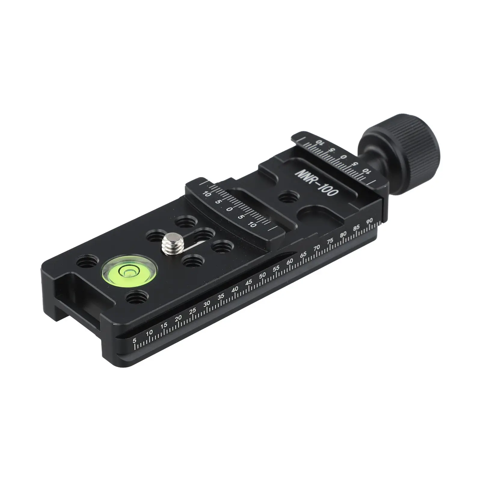 100mm Camera Rail Slide Aluminum Slider Anti-Slip Screws Flexible Tripod Compatibility Length Adjustable For Camera Tripod