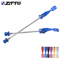 ZTTO 1 Pair Bicycle Hub Quick Release Lever MTB Road Bike QR Skewers Front Wheel 100mm Rear 135mm For Mountain Bike Folding Bike