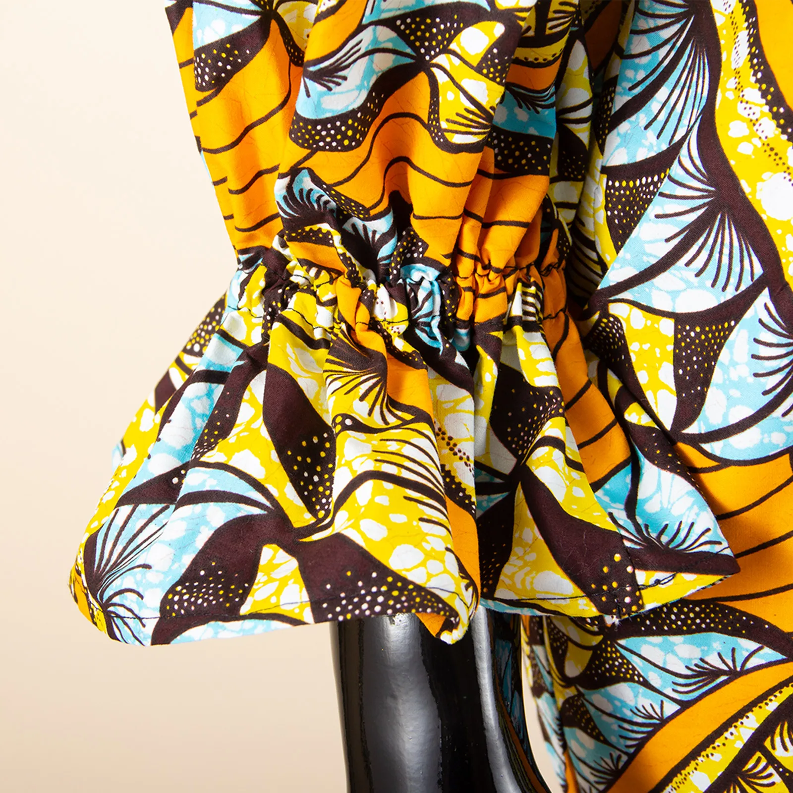 Vestido africano para mulheres ancara estampa meia gola alta meia panturrilha vestido sereia vestido dashiki casual festa elegante moda