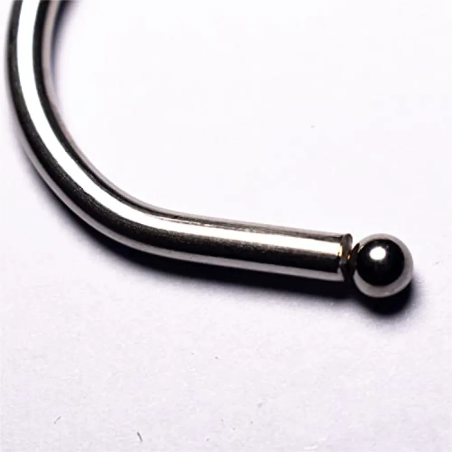 خطافات S خطاف معدني معلق 12 عبوة من الفولاذ المقاوم للصدأ كبيرة 6 Ih مع سدادة مستديرة غير قابلة للانزلاق لخزانة الملابس وأكواب النباتات والمناشف