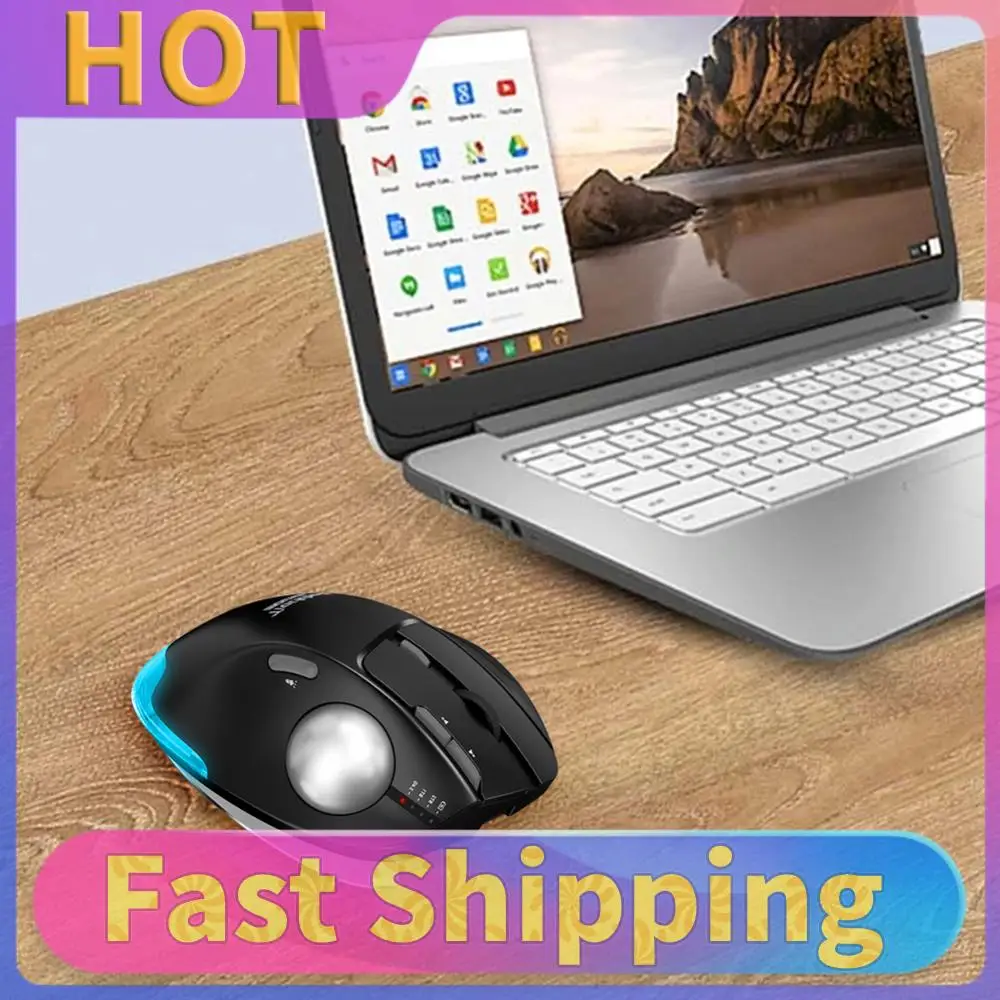 

Вертикальная игровая мышь 2.4G, эргономичная, 4800DPI, 5 уровней регулировки DPI, для ПК и компьютерных аксессуаров