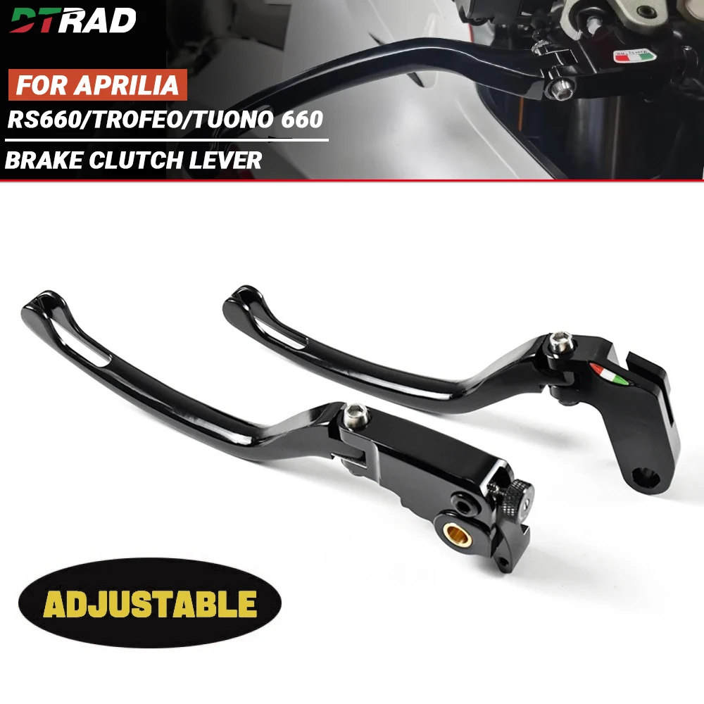 

2025 For Aprilia RS 660/Tuono 660 2020-2024 Motorcycle Adjutable Clutch & Brake Levers Handlebar RS660 Tuono660 Foldable Levers