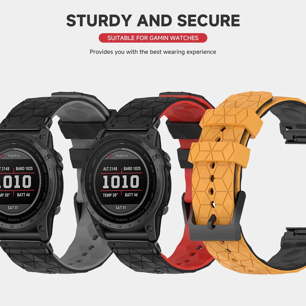 22mm 26mm Strap For Garmin Fenix 8 7X 7 6 6X Pro Epix Pro Gen2 47mm 51mm//Fenix 5X Plus Tactix7 Quick fit Silicone band Bracelet