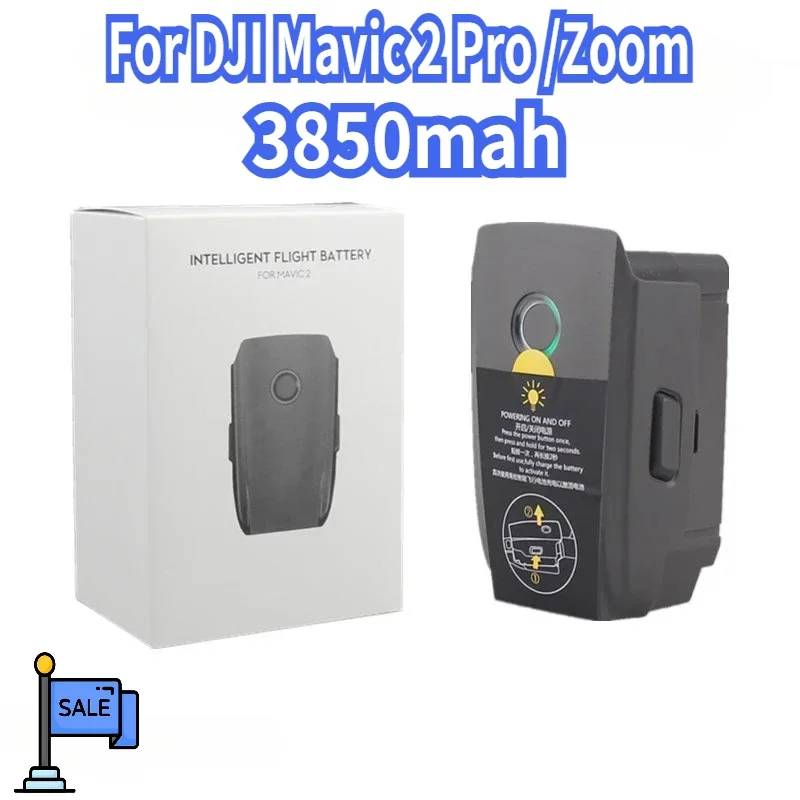 

3850mah Intelligent Flight Battery Plus For DJI Mavic 2 15.4V Flight Time 31 Minutes For DJI Mavic 2 Pro /Zoom Drone Accessories