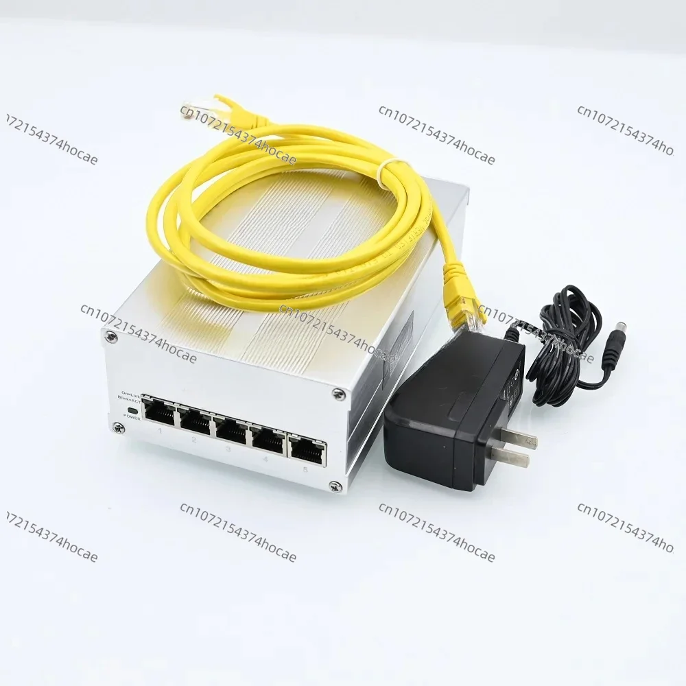 GS105E 5-Port 1000M Gigabit Network Management Switch Magic Upgrade OCXO Crystal Oscillator