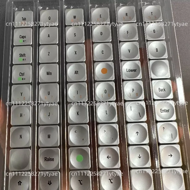 Low Profile Keycaps for Cornix Keyboard - Custom Matching Set for Cross-Shaped Switch MX Compatible - DIY Replacement Keys view 2