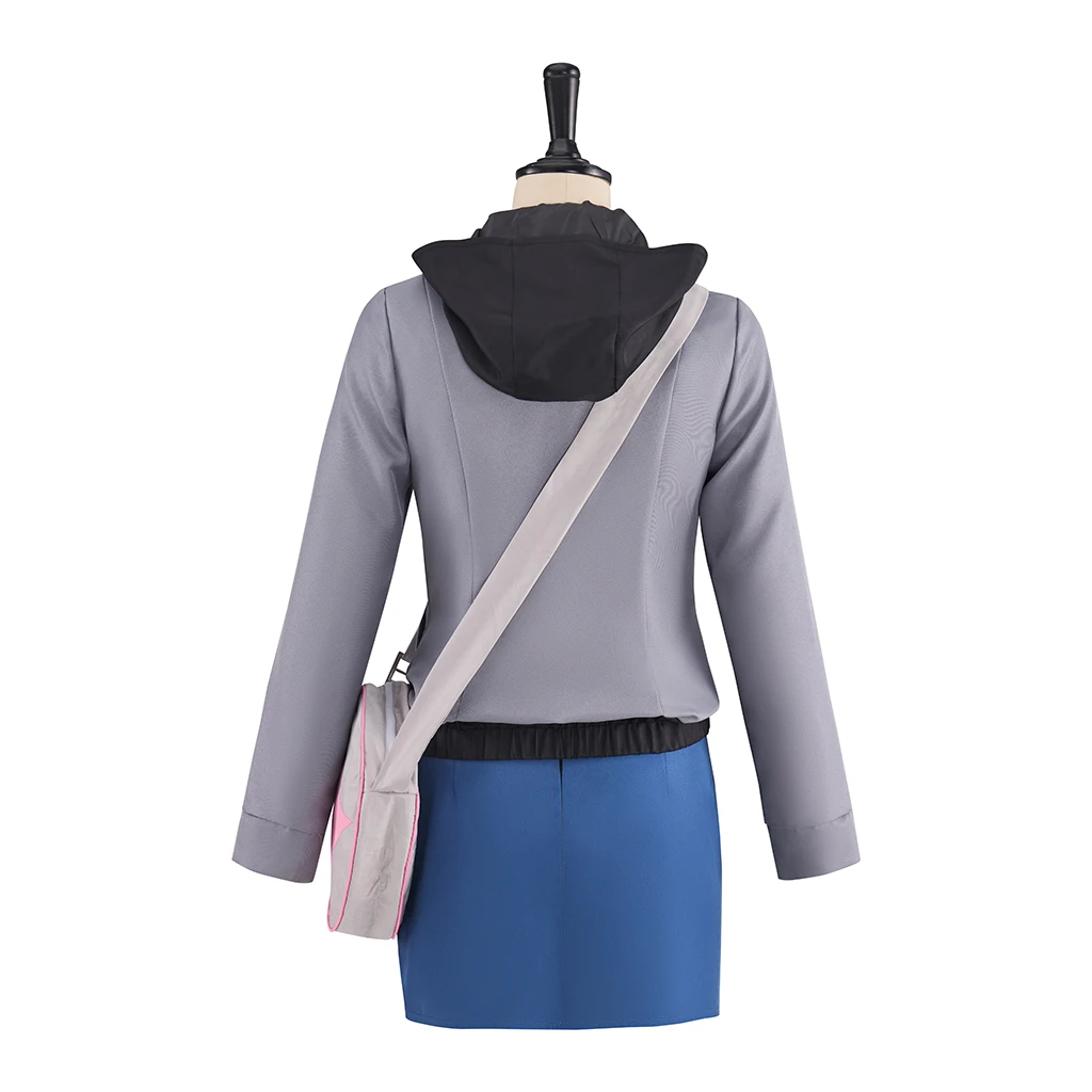 أزياء رامونا فلاورز التأثيرية أنيمي سكوت بيلجريم ملابس نسائية سترة تنورة مع بنطلون ملابس حفلات الهالوين