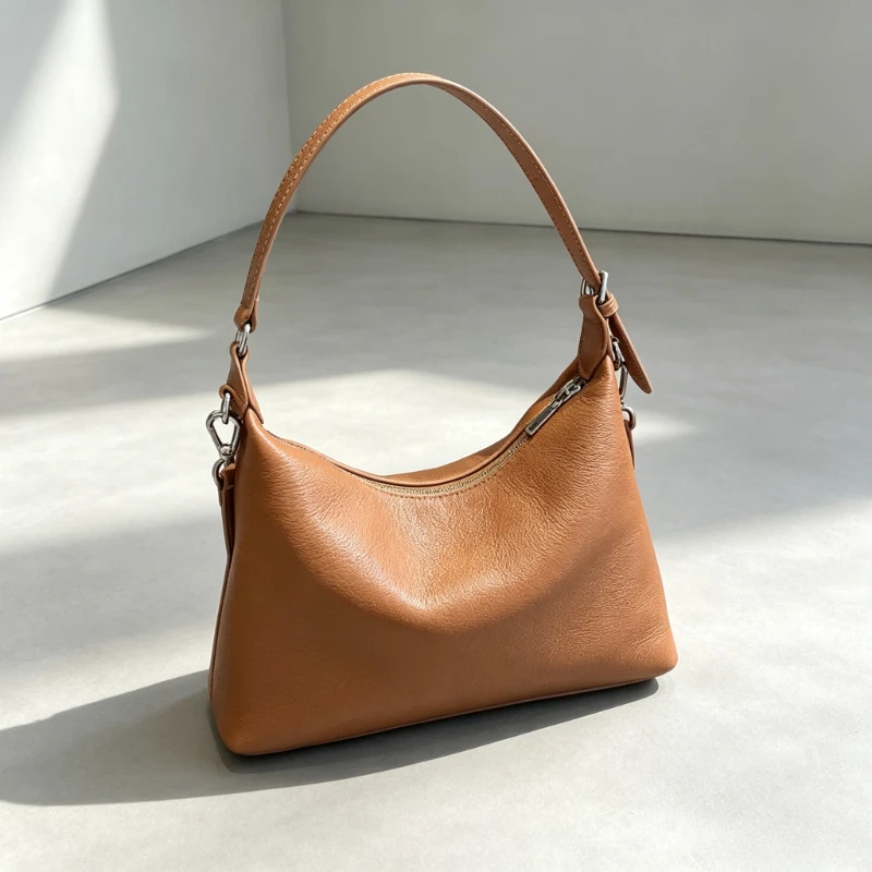 genuine-first-layer-cowhide-natural-shrink-women-shoulder-bag-soft-real-leather-underarm-bag-crossbody-handbag