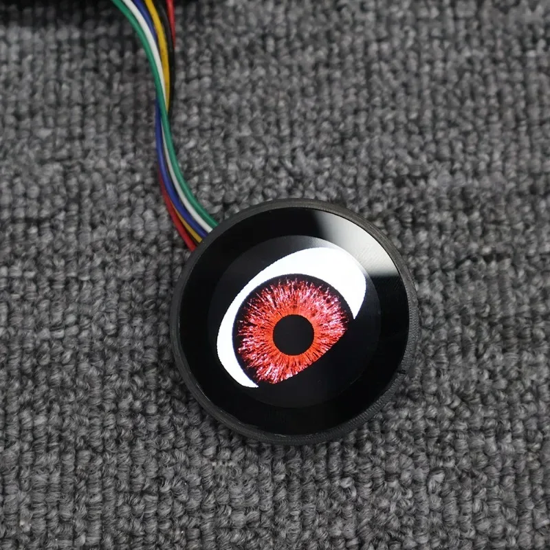 Universal car motorcycle multi-mode dynamic LED devil eye modified universal decoration