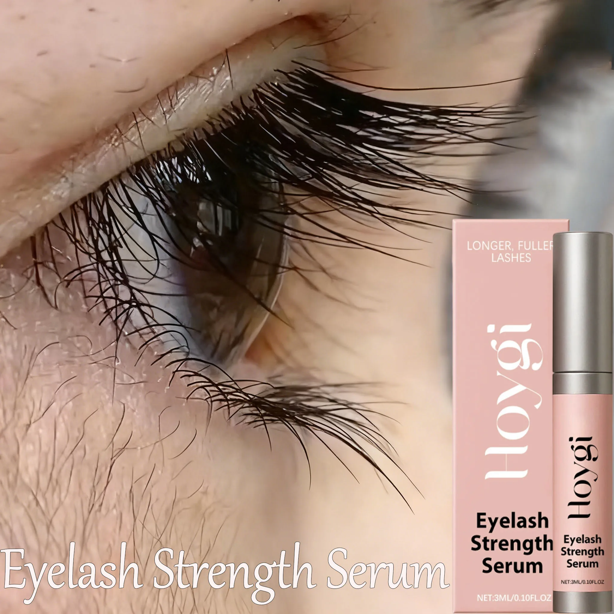 Suero de Crecimiento Rápido para Pestañas, Potenciador Natural de Pestañas, Tratamiento para Pestañas Más Largas, Voluminosas y Gruesas, Nuevos Productos para el Cuidado de los Ojos y Maquillaje