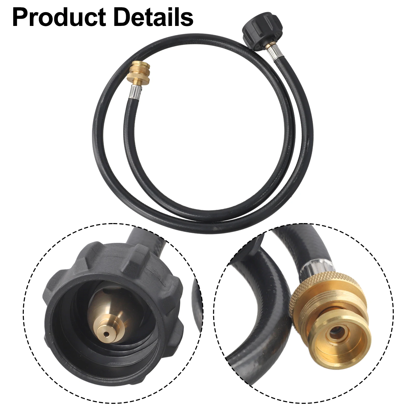 

For Backyard Parties 4 Feet Propane Hose Adapter Brass Propane Hose Adapter Propane Adapter Brass Propane Fitting