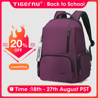 Tigernu New Women Casual Backpacks Outdoor traveling Multi Pockets Laptop Bags Daily Leisure Bags Splashproof School Mochila