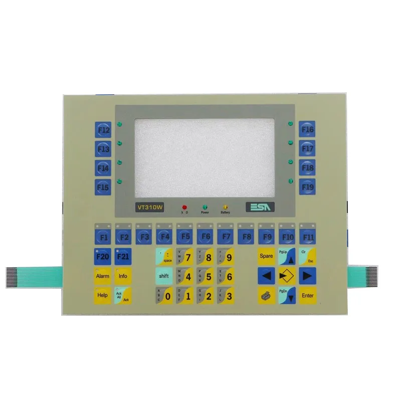 جديد شاشة Lcd عرض/غشاء لوحة المفاتيح لوحة المفاتيح التبديل ل ESA VT310W VT310WA0000