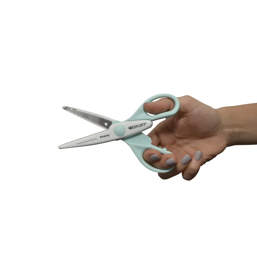 مقص صياغة الزخرفية 6 بوصة مجموعة أنماط الورد المهيبة 2 حزمة متعة سهلة الاستخدام مشاريع مدرسية لسكرابوكينغ