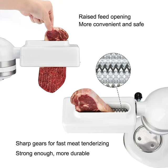 2024 new Meat Tenderizer Attachment for All KitchenAid Household Stand Mixers Mixers Accesssories Meat Tenderizers AliExpress