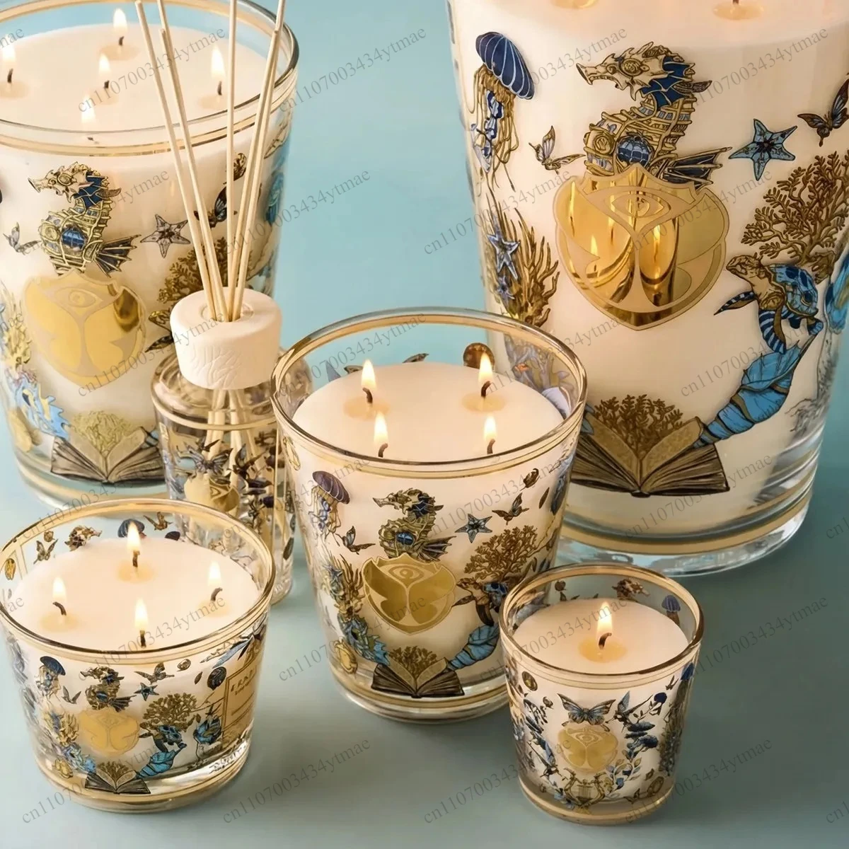 190g High-End Fragrance Aromatherapy Candles Luxury Scented Wax Candle Decorative Gift For Home Party Holiday Present