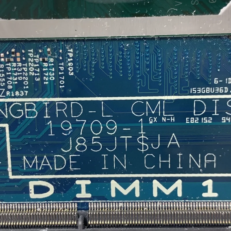 

Для DELL 3510 CN-03C8WJ 03C8WJ CN-0G9T8F 0G9T8F с процессором I5-10210U/I7-10510U 19709-1, материнская плата для ноутбука N17S-G0-A1, 100% протестировано, ОК